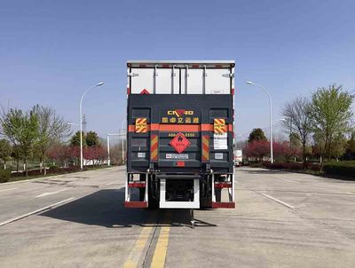 Chufei  CLQ5180XRQ6E Flammable gas box transport vehicle