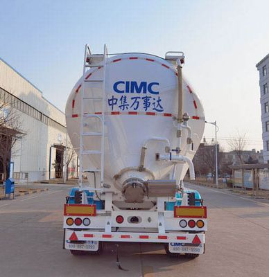 Mastercard SDW9400GFLJS Aluminum alloy medium density powder material transportation semi-trailer