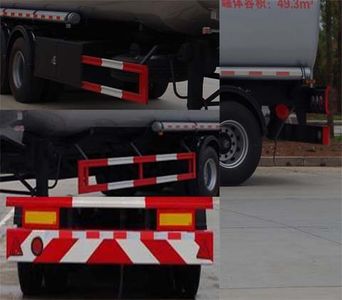 Dali  DLQ9404GRY Flammable liquid tank transport semi-trailer