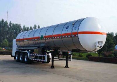 Hongtu  HT9400GYUA Carbon dioxide transport semi-trailer