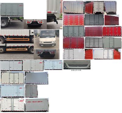 Jiangling Motors JX5041XXYTGB26 Box transport vehicle