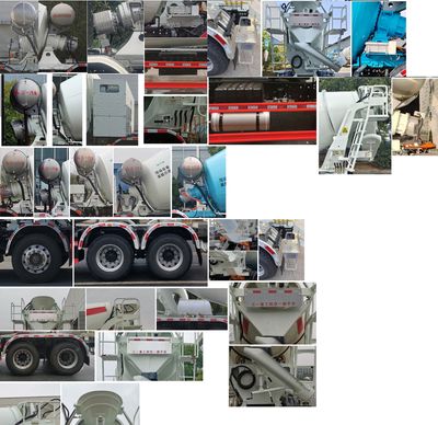 Sany  SYM5316GJB2BEV1 Pure electric concrete mixing and transportation vehicle