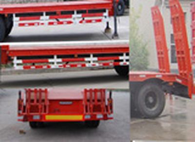 Lu Wang  ZD9321TDP Low flatbed semi-trailer