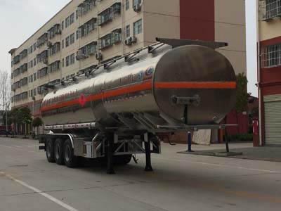 Cheng Liwei  CLW9407GYYLV Aluminum alloy oil transport semi-trailer