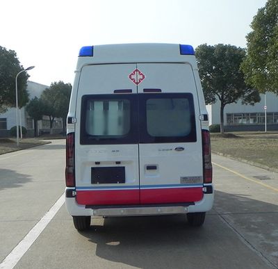 Jiangling Quanshun brand automobiles JX5048XJHMK6D ambulance