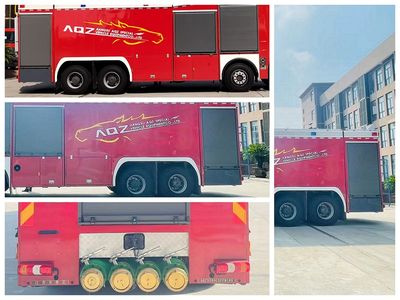 Anqi genuine car AQZ5380GXFPM180 Foam fire truck