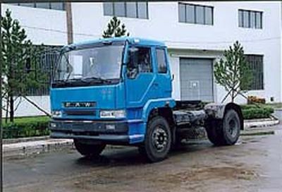 Jiefang Automobile CA4181P2K15 Flat head diesel semi-trailer tractor