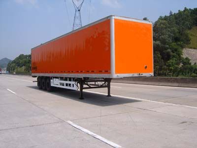 CIMC ZJV9360XXY Box transport semi-trailer