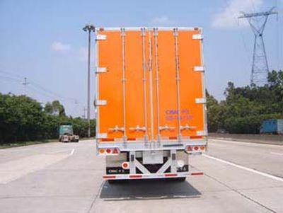 CIMC ZJV9360XXY Box transport semi-trailer