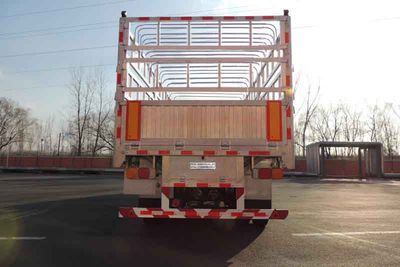 Zhongwang  MBS9400CCYLH Aluminum alloy warehouse grate transport semi-trailer