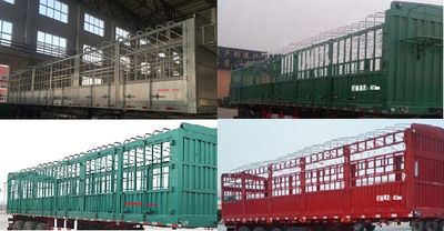 Zhongwang  MBS9400CCYLH Aluminum alloy warehouse grate transport semi-trailer