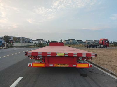 Wanlongteng  WLT9400TDP Low flatbed semi-trailer