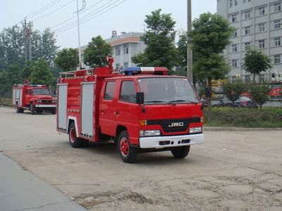 Jiangte brand automobiles JDF5060GXFSG20J Water tank fire truck