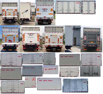 Jiangling Motors JX5048XXYTGA26 Box transport vehicle