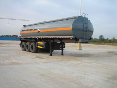 Special transport DTA9402GHYChemical liquid transportation semi-trailer