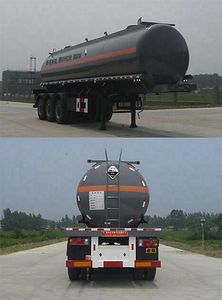 Special transport  DTA9402GHY Chemical liquid transportation semi-trailer