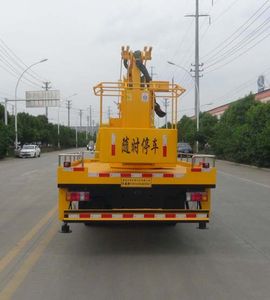 Huatong brand automobiles HCQ5070JGKQL6 High altitude work vehicle