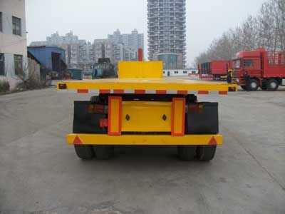 Jilu Hengchi  PG9408ZZXP Flat dump semi-trailer