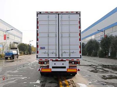 Liangyun brand automobile SLY9400XXY Box transport semi-trailer