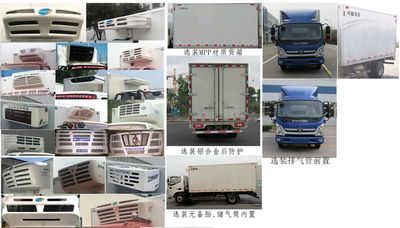 Foton  BJ5048XLCFA Refrigerated truck