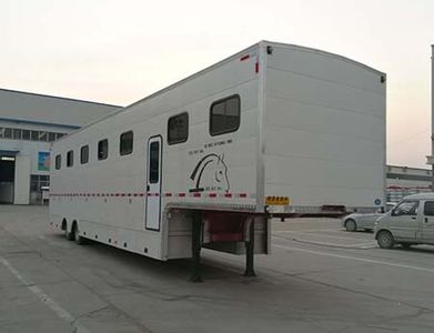 Zhongliang Baohua brand automobiles YDA9250XYM Horse transport semi-trailer