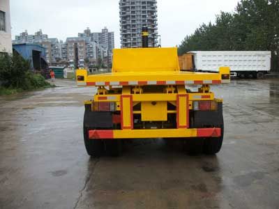 Jilu Hengchi  PG9405ZZXP Flat dump semi-trailer