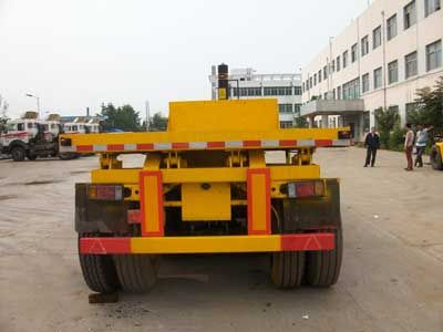 Jilu Hengchi  PG9405ZZXP Flat dump semi-trailer