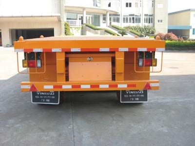 Yindao  SDC9380TJZP Flat container transport semi-trailer