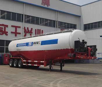 Tonghua  WTY9400GFLS68 Low density powder material transportation semi-trailer