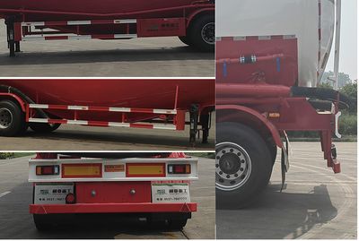 Tonghua  WTY9400GFLS68 Low density powder material transportation semi-trailer