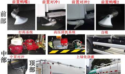 Zhonglian Automobile ZLJ5252GQXE4 Cleaning car