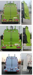 Chusheng  CSC5080TCAJH6BEV Pure electric kitchen waste truck