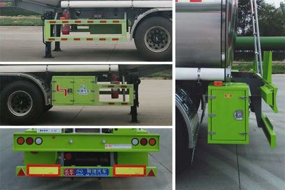 Chuanteng  HBS9400GDG Tank transport semi-trailer for toxic and infectious substances