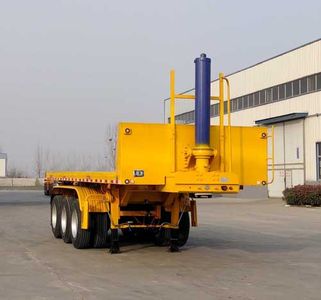 Shengyun brand automobile SRD9401ZZXP Flat dump semi-trailer