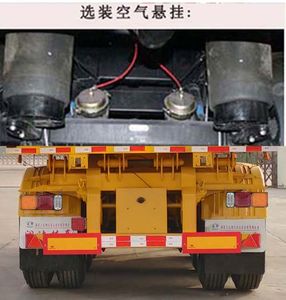 Shengyun brand automobile SRD9401ZZXP Flat dump semi-trailer