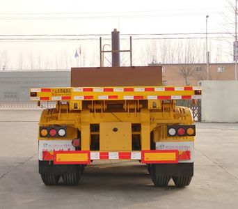 Shengyun brand automobile SRD9401ZZXP Flat dump semi-trailer