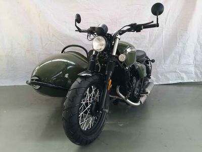 Changjiang brand automobile CJ400B motorcycle with sidecar 