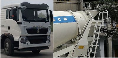 Chuanjian Automobile SCM5310GJBHW5 Concrete mixing transport vehicle