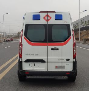 Chinese license plate cars TEG5040XJH308 ambulance