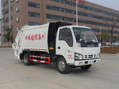 Chusheng  CSC5073ZYSWV Compressed garbage truck