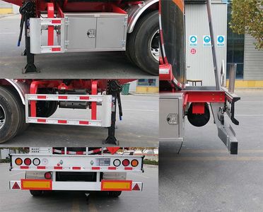 Zhengkang Hongtai brand automobiles HHT9401GRYF Flammable liquid tank transport semi-trailer