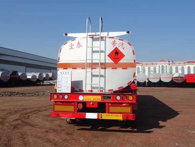 Zhengkang Hongtai brand automobiles HHT9405GRYA Flammable liquid tank transport semi-trailer