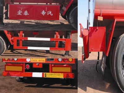 Zhengkang Hongtai brand automobiles HHT9405GRYA Flammable liquid tank transport semi-trailer