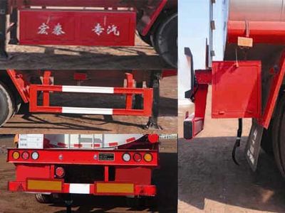 Zhengkang Hongtai brand automobiles HHT9405GRYA Flammable liquid tank transport semi-trailer