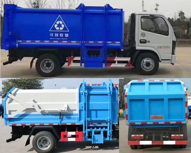 Juchen Ace Car HNY5070ZZZE6 Hydraulic Lifter Garbage truck 