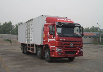 Haowo  ZZ5317XXYN4667D1B Box transport vehicle