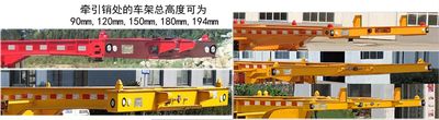 Hualiang Tianhong  LJN9402TJZ Container transport semi-trailer