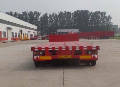 Liyuanda brand automobiles LWY9400TDPXZ Low flatbed semi-trailer