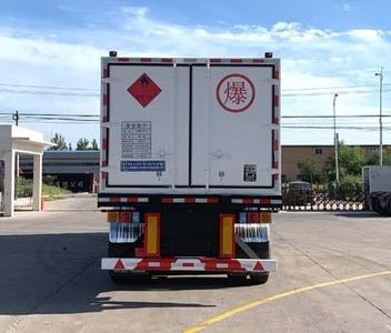 Xiangli  XLZ9390GGY Hydraulic sub station high-pressure gas long pipe semi-trailer