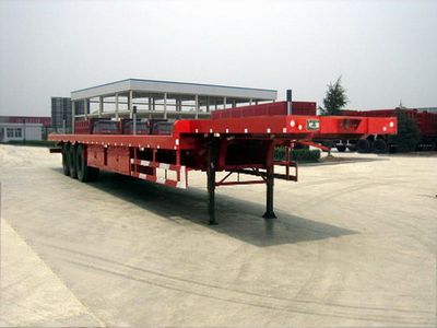 Yalong  YMK9300TDP Low flatbed semi-trailer